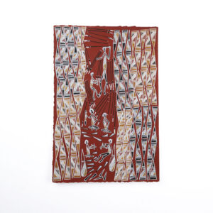 Ngilipitji - Painting On Paper - Russell Ngadiyali Wanapuyngu