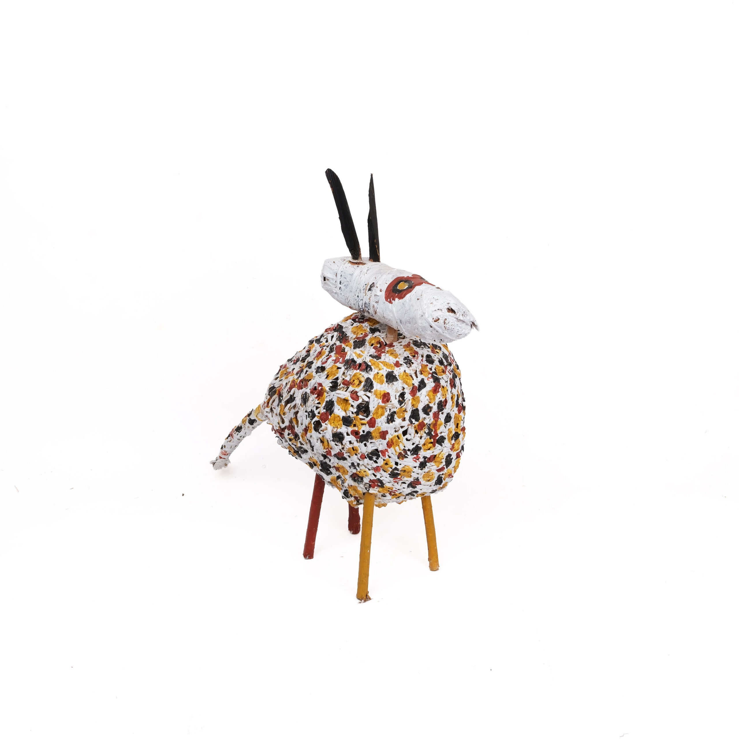 Camp dog - Fibre Sculpture - Tony Raguwanga Cameron