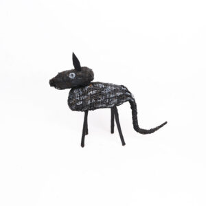 Camp dog - Fibre Sculpture - Tony Raguwanga Cameron