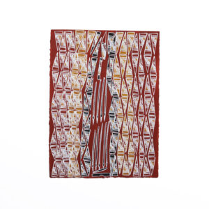 Ngilipitji - Painting On Paper - Russell Ngadiyali Wanapuyngu