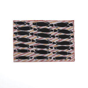 Remu (Spangled perch) - Painting On Paper - Russell Ngadiyali Wanapuyngu